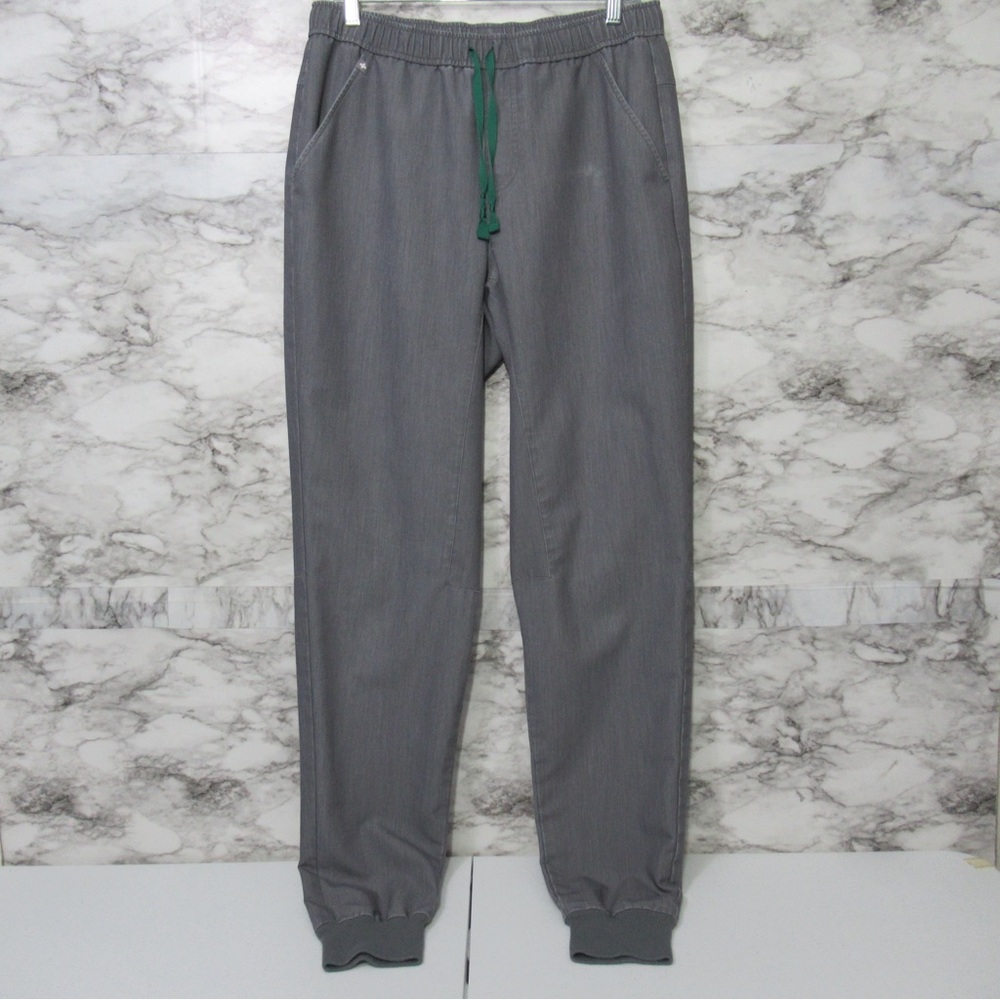 Figs Technical Collection Gray Tansen Jogger Scrub Pants Men’s Size Medium Tall